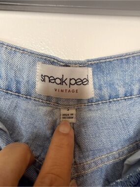 Sneak Peek Light Wash Denim Women's Jeans